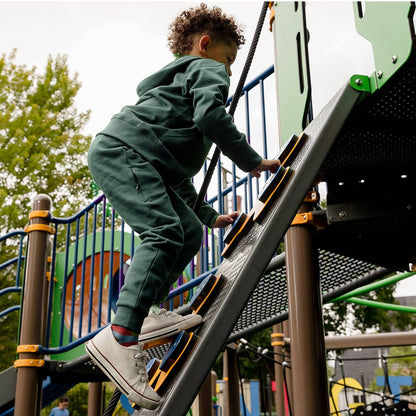 Organic Cotton Kid Joggers - Forest Green