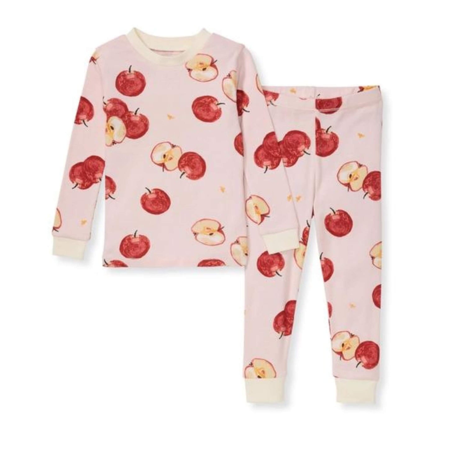 Organic Cotton Apple Orchard Toddler & Kid Pajamas Set (2 Pc)