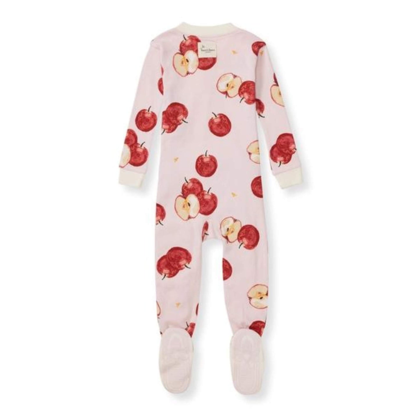 Organic Cotton Apple Orchard Zip Footed Sleeper