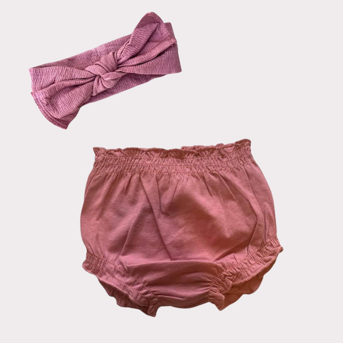 Organic Baby Bloomers - Dusty Pink