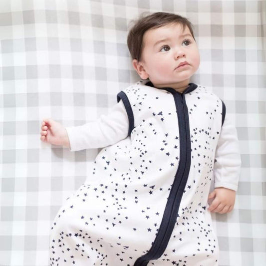 Organic Baby Wearable Blanket - Twinkling Stars