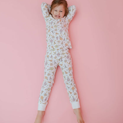 Organic Toddler & Kid Pajamas - Paris