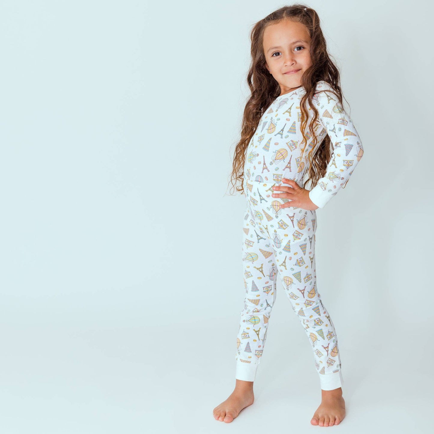 Organic Toddler & Kid Pajamas - Paris