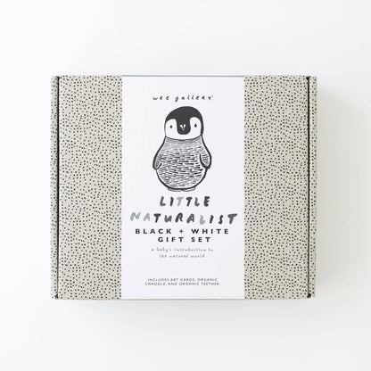 Little Naturalist Gift Set - Black + White