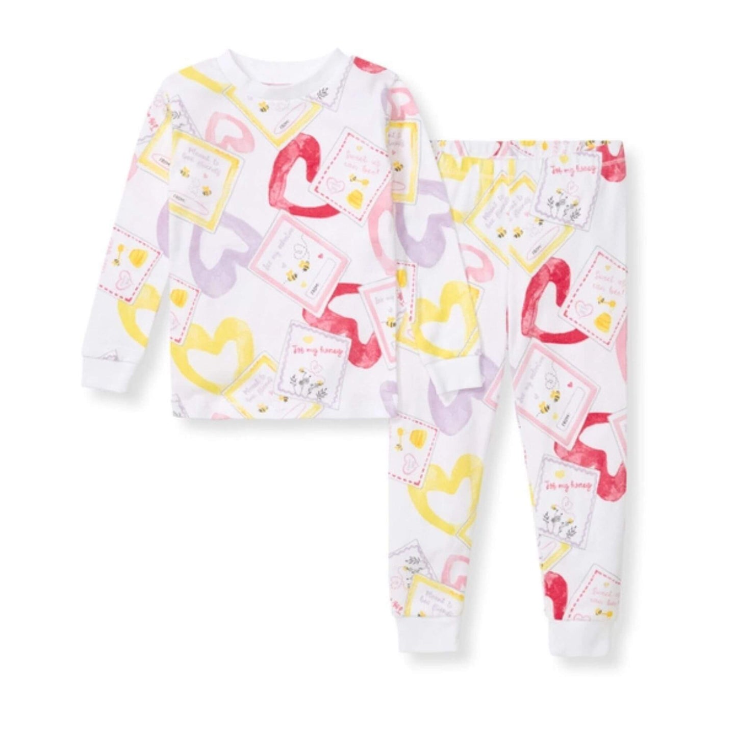 Bee Mine Organic Cotton Toddler & Kid Pajamas