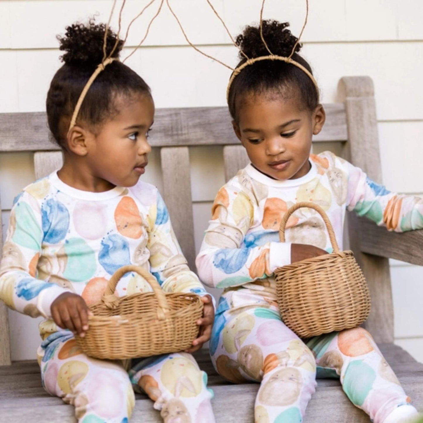 Easter Friends Organic Baby & Toddler & Kid Pajamas