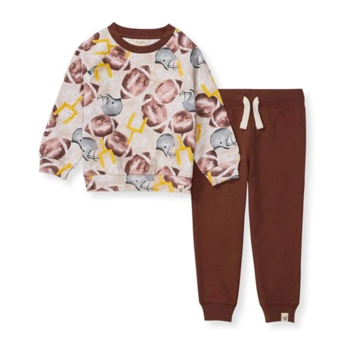 Organic Baby & Toddler Athleisure Set - Football