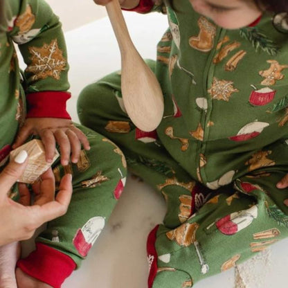 Holiday Cookies Organic Baby & Toddler & Kid Pajamas