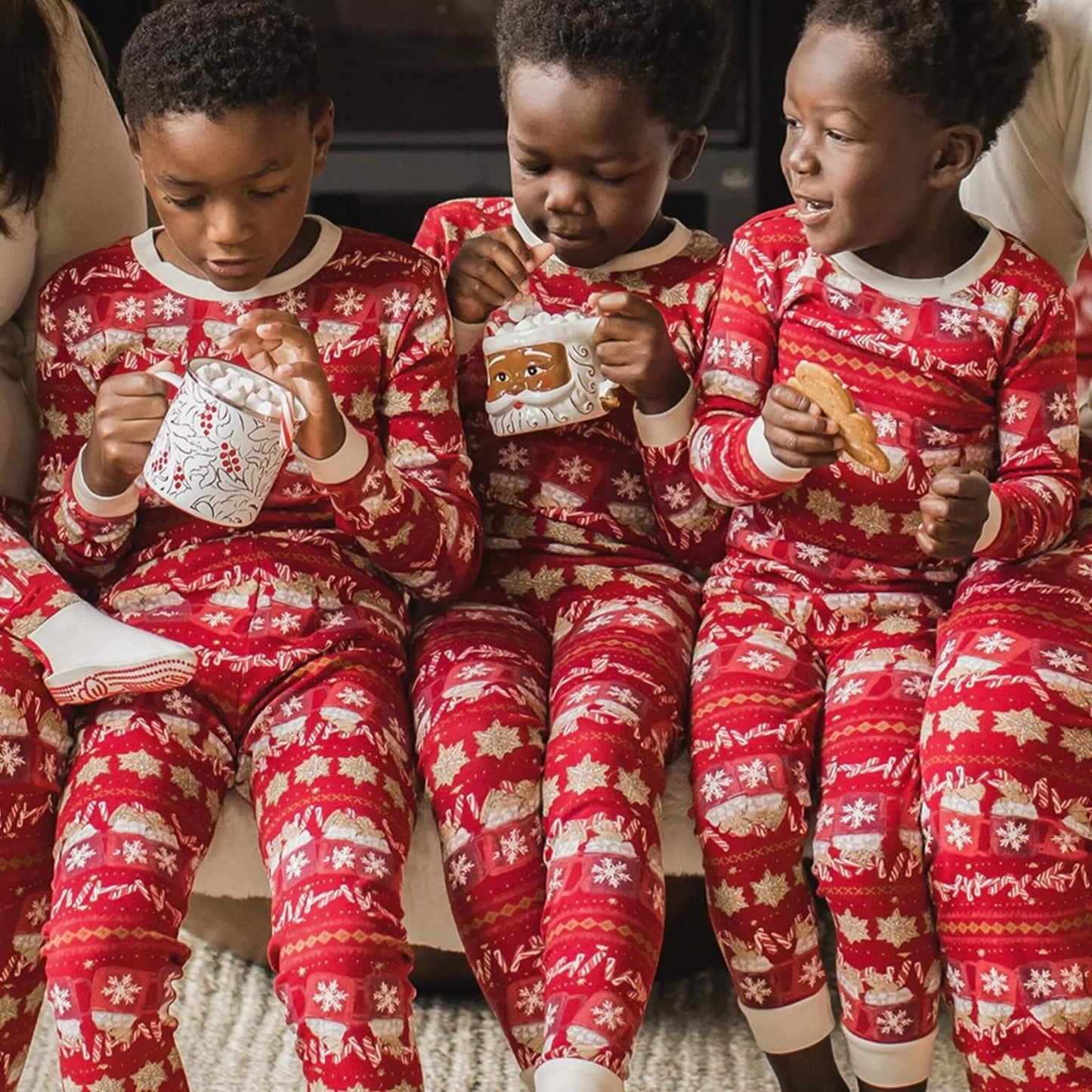 Hot Cocoa Matching Organic Cotton Pajamas