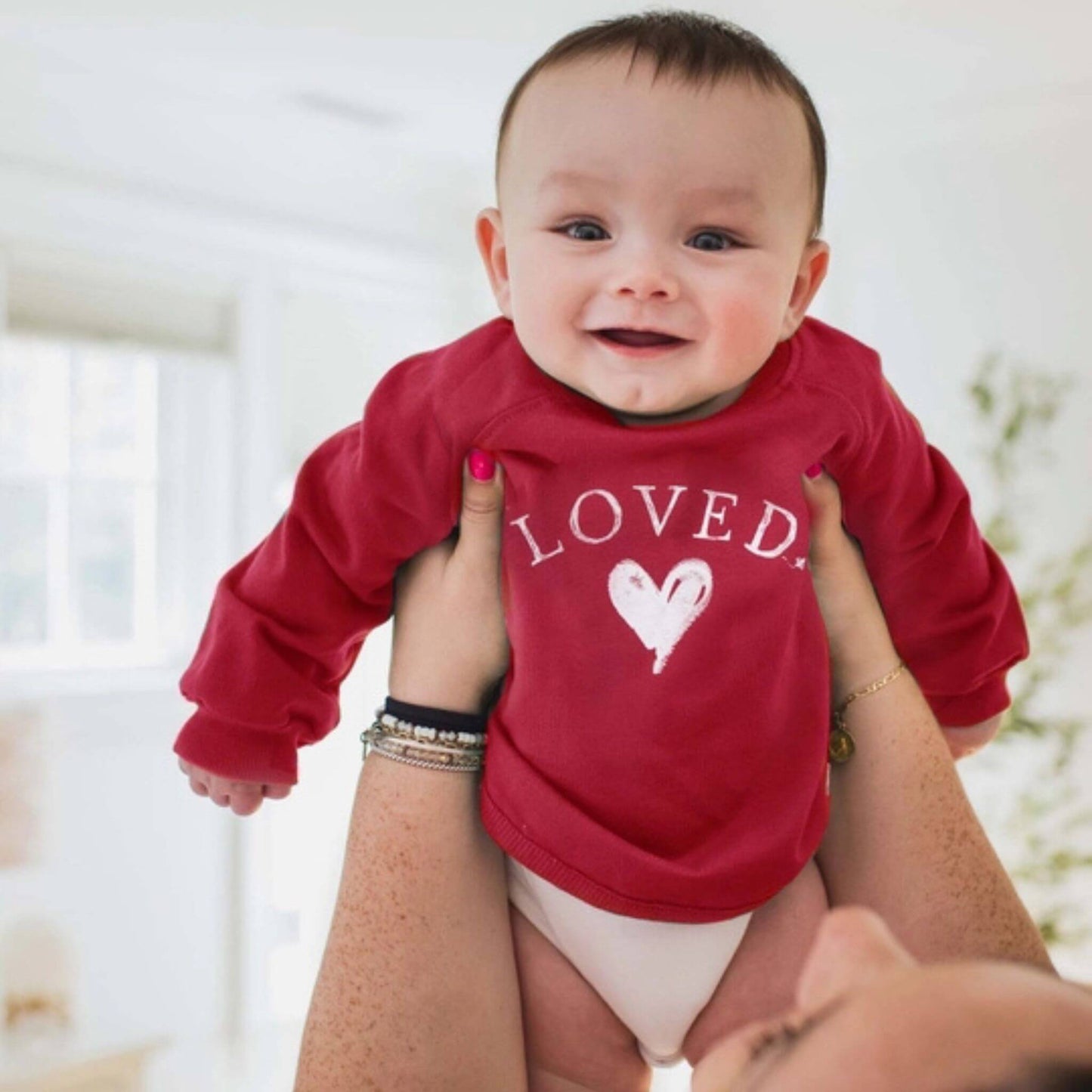 Loved Organic Cotton Baby & Toddler Sweatshirt