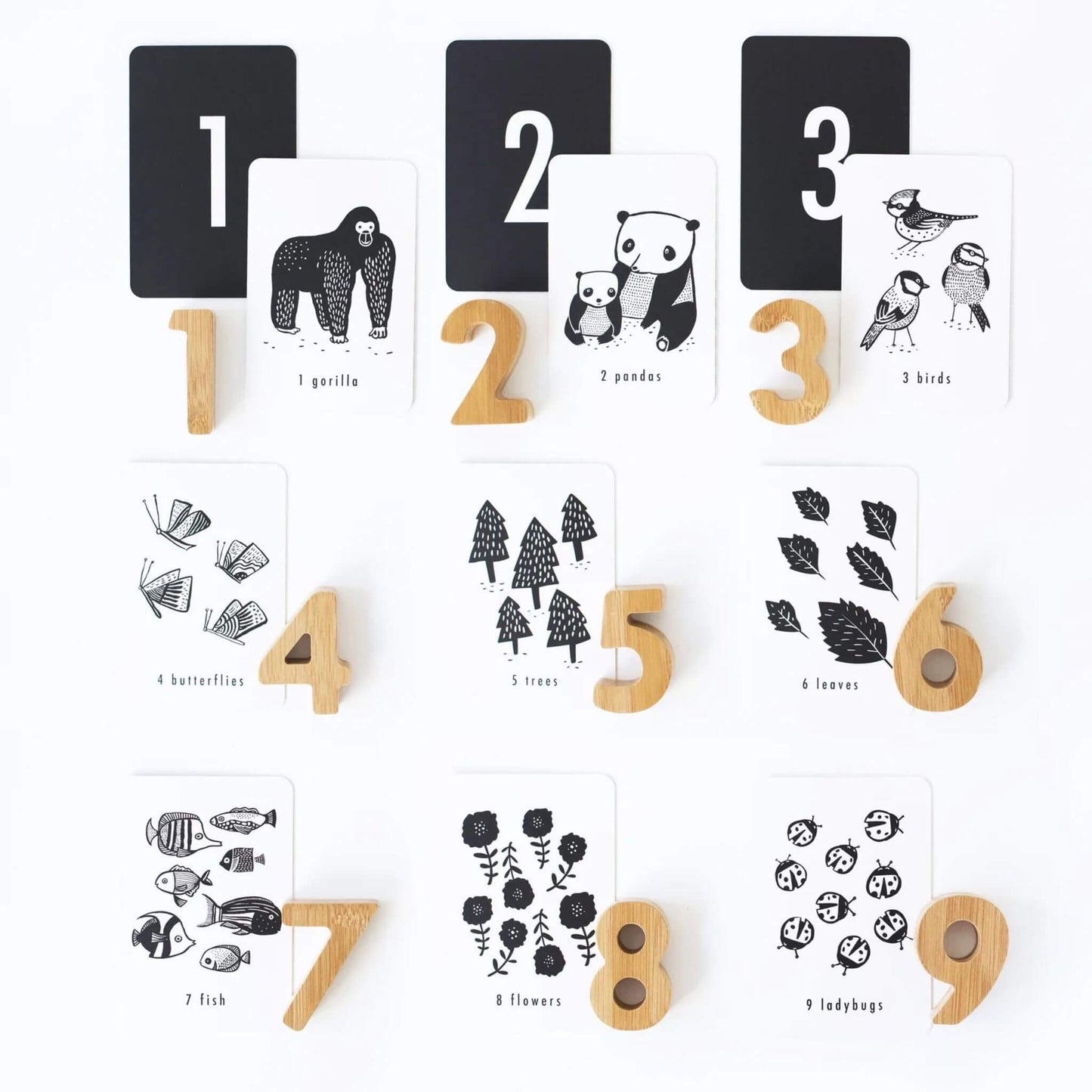 Nature Number Cards