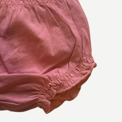 Organic Baby Bloomers - Dusty Pink