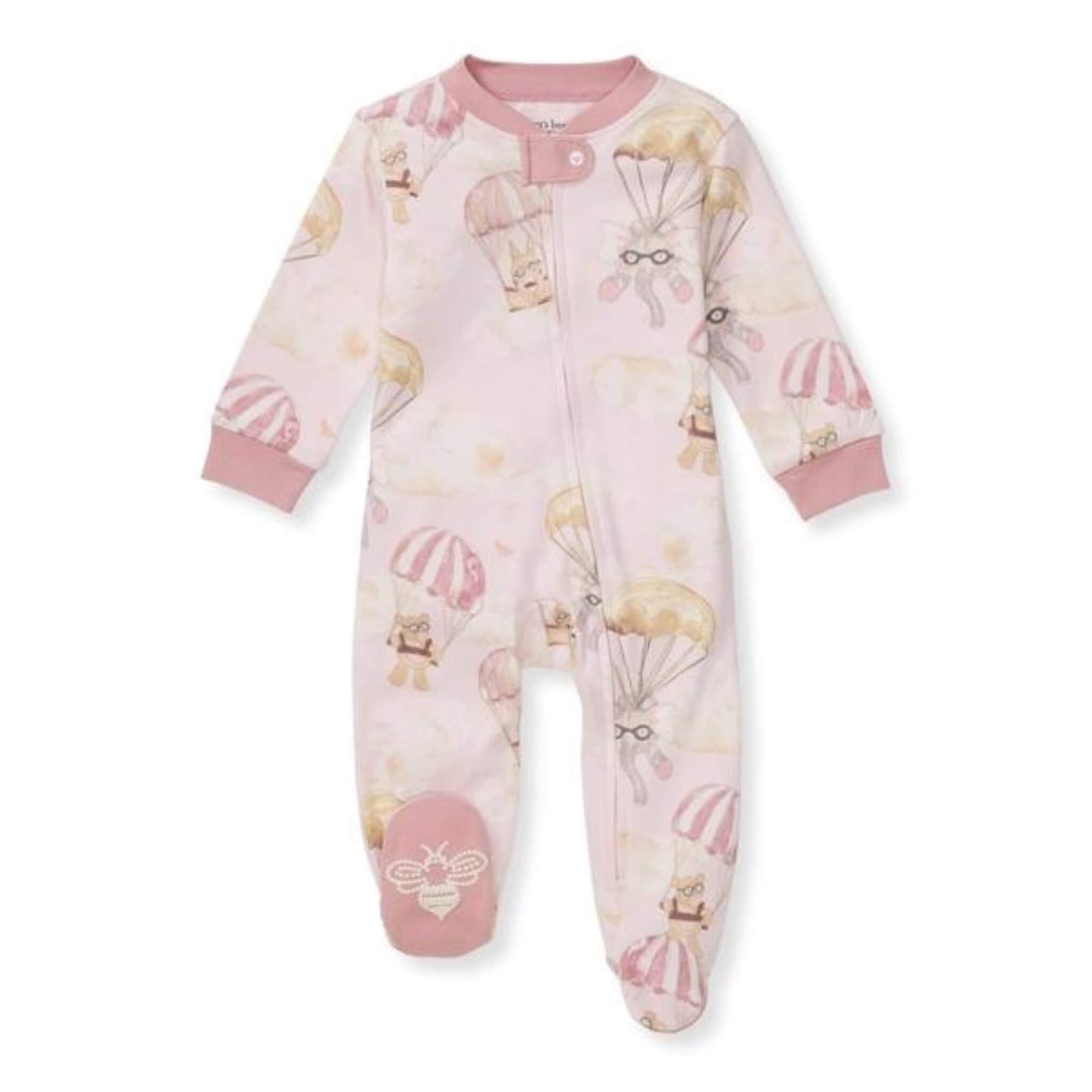 Organic Cotton Parachute Pals Sleep & Play - Pink