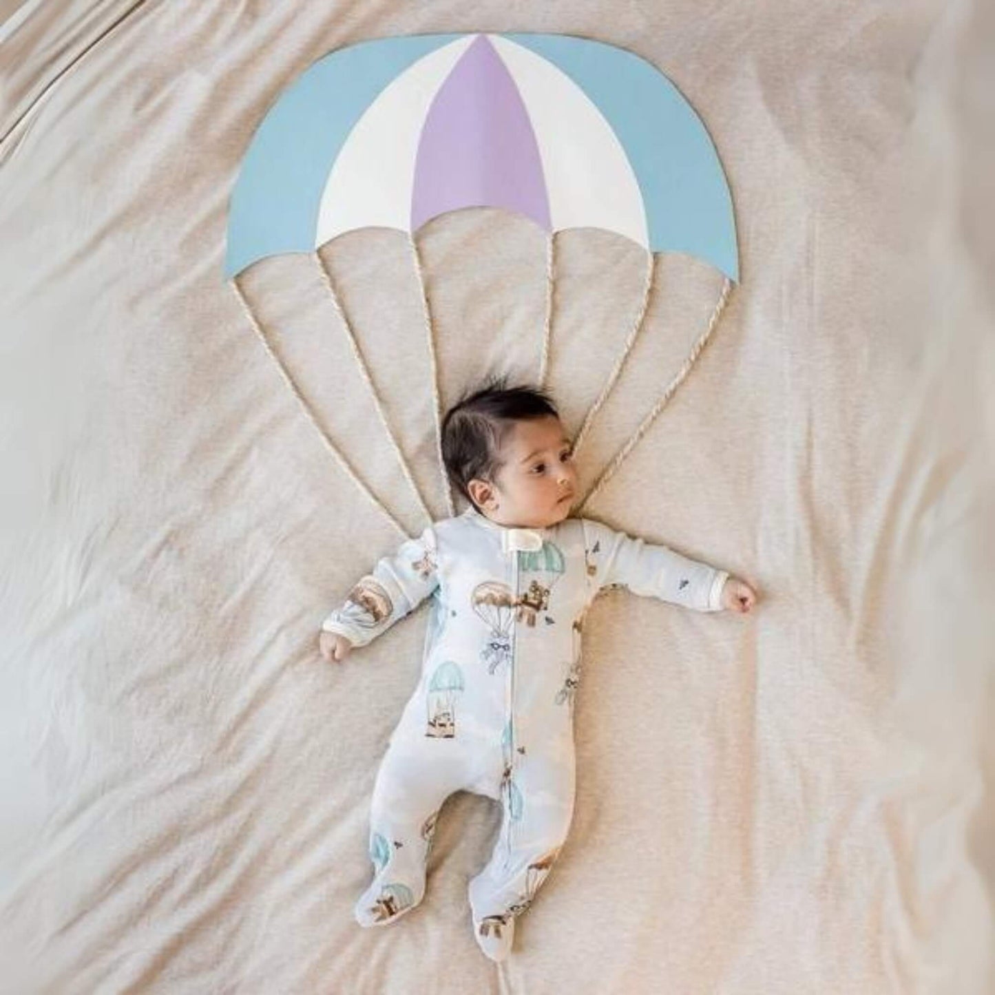 Organic Cotton Parachute Pals Sleep & Play - Blue