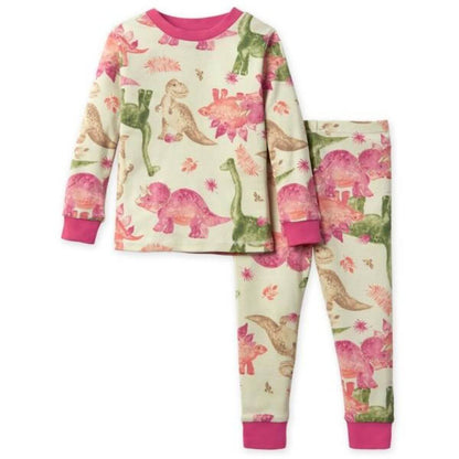 Organic Mega Dino Friends Tee & Pant PJ Set