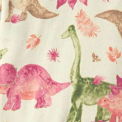 Organic Mega Dino Friends Tee & Pant PJ Set