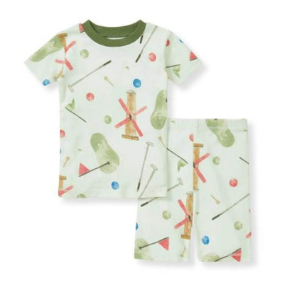 Organic Mini Golf Tee & Short PJ Set