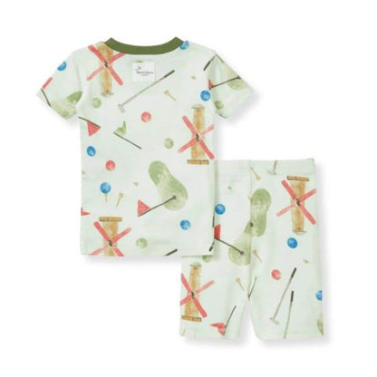 Organic Mini Golf Tee & Short PJ Set