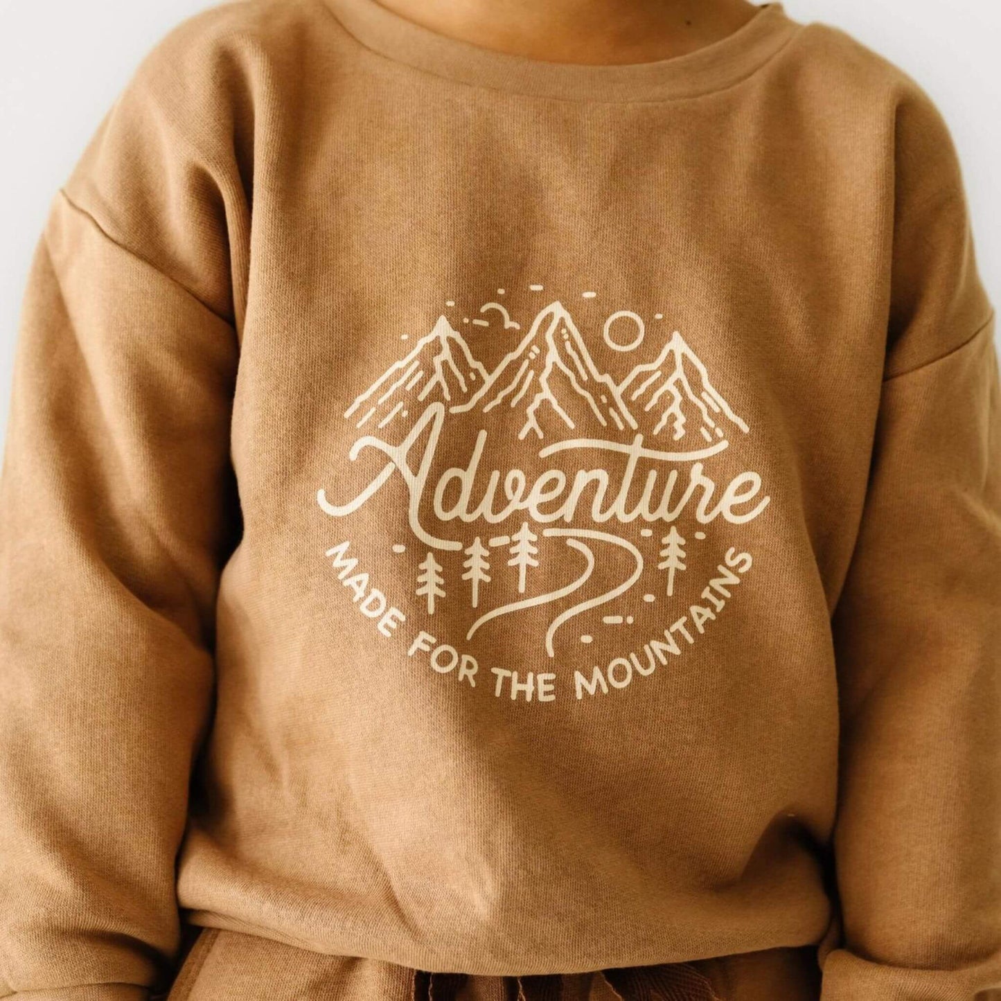 Organic Toddler Graphic Pullover Sweater - Adventure