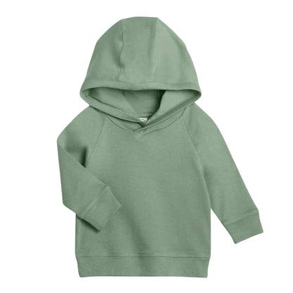 Organic Toddler Hooded Sweater - Thyme