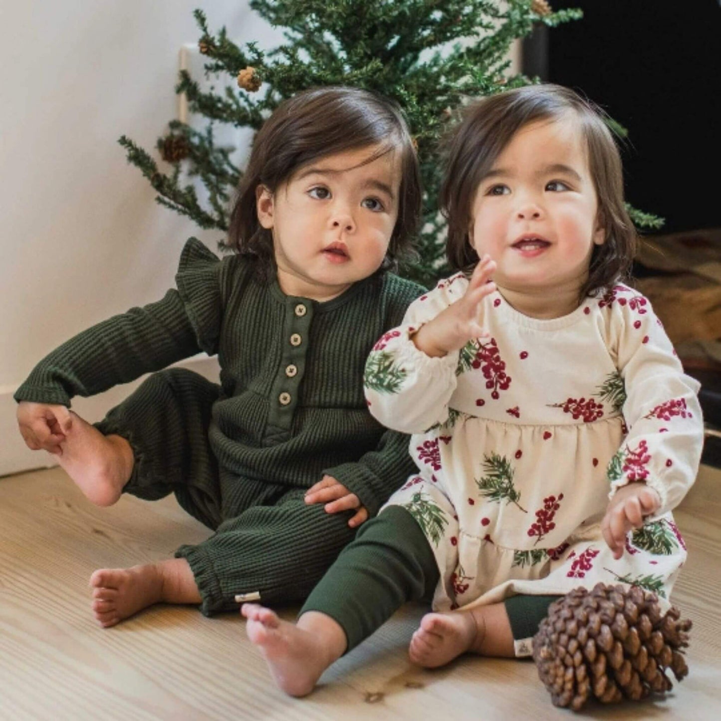 Winter Berries Organic Cotton Tunic Set