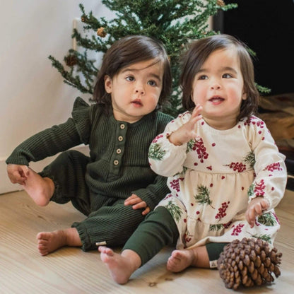 Winter Berries Organic Cotton Tunic Set