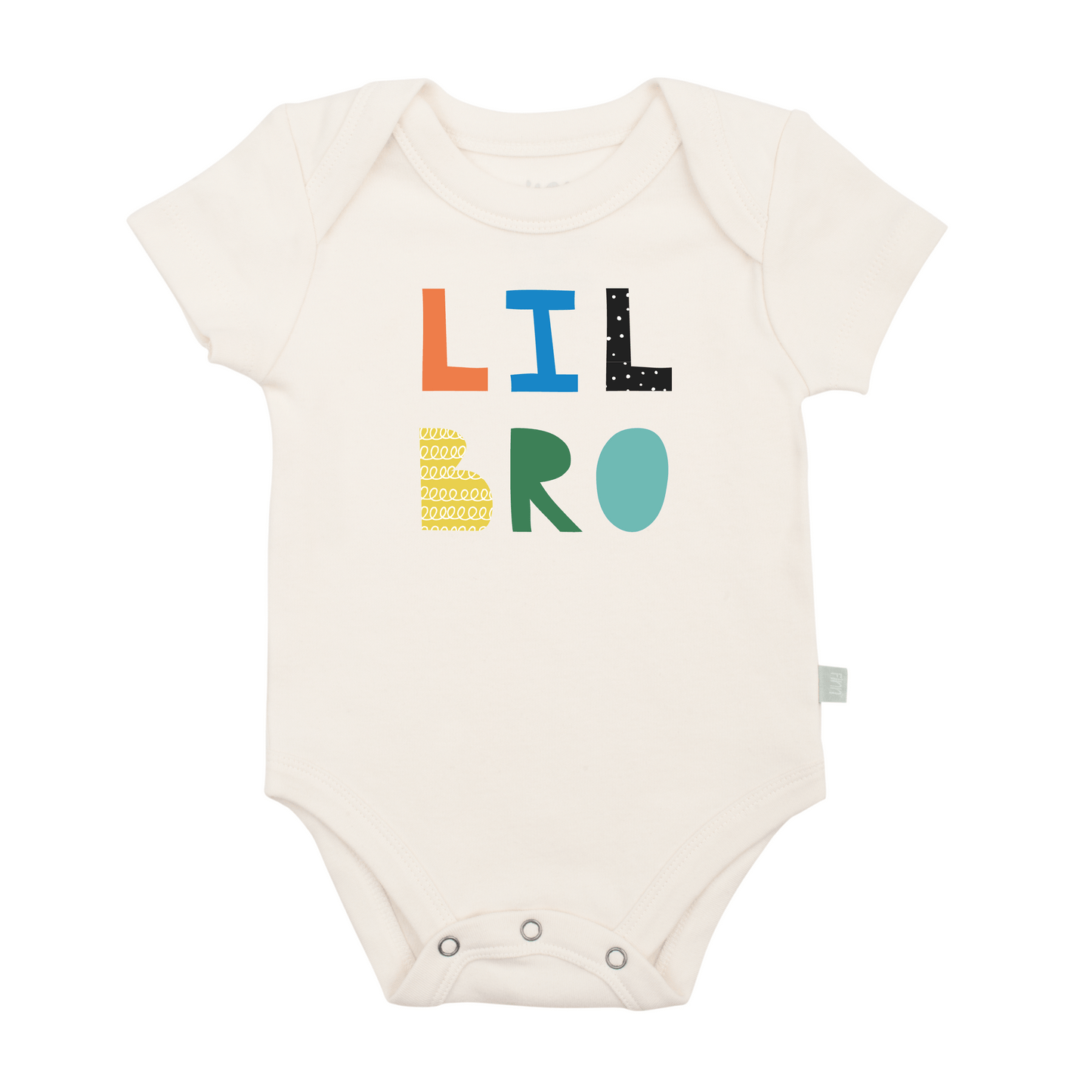 Organic Baby Graphic Bodysuit - Lil Bro