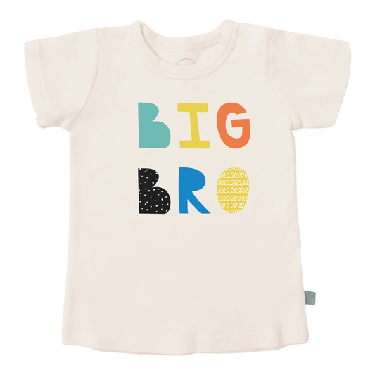 Organic Toddler Graphic Tee - Big Bro